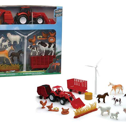 Ensemble de jeux pour animaux de ferme et de tracteur pour enfants