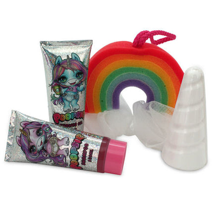 Geschenk Bagnoschiuma und Unicorno Schwamm festlegen